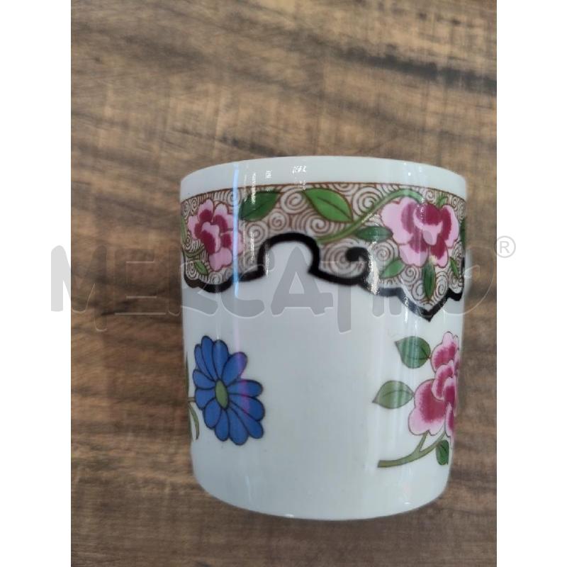 TAZZINE LIMOGES PZ.6 CLOISONNE B/MET  | Mercatino dell'Usato Verona fiera 2