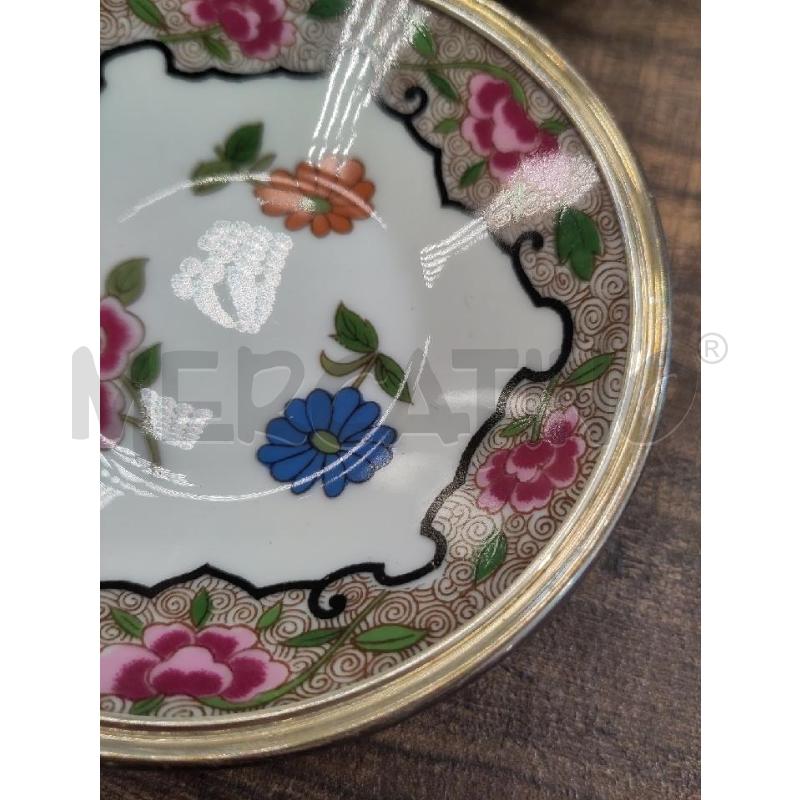 TAZZINE LIMOGES PZ.6 CLOISONNE B/MET  | Mercatino dell'Usato Verona fiera 3