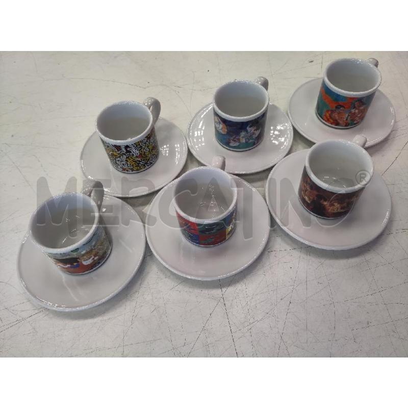 TAZZINE PZ 6 TOGANANA CAFE DES ARTS LAVAZZA  | Mercatino dell'Usato Verona fiera 1