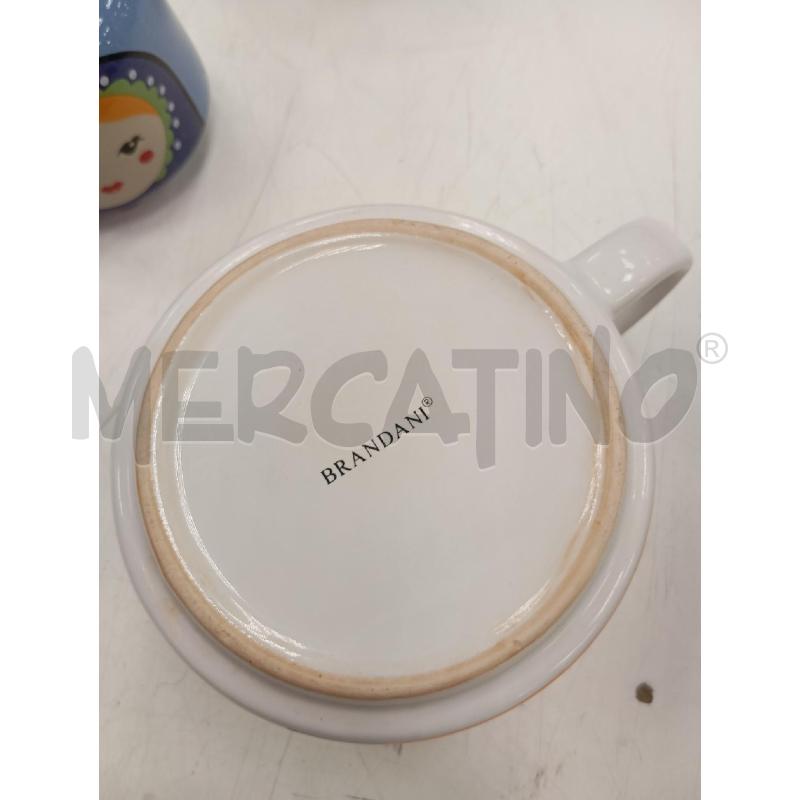 TEIERA TAZZA CER BRANDANI MATRIOSKA | Mercatino dell'Usato Verona fiera 3