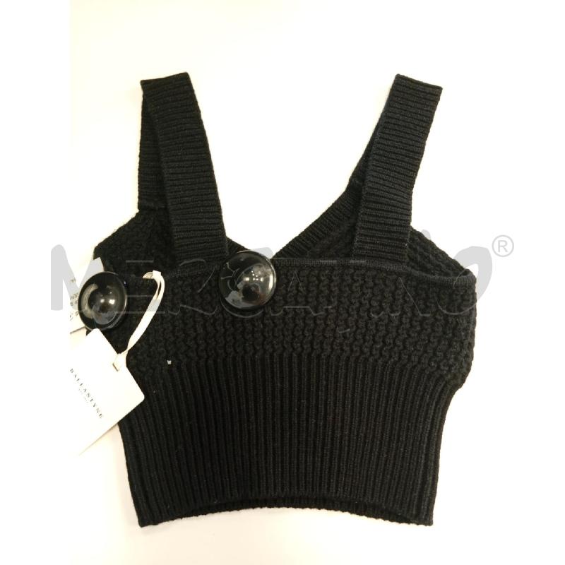 TOP BALLANTYNE TRICOT NERO  | Mercatino dell'Usato Verona fiera 2