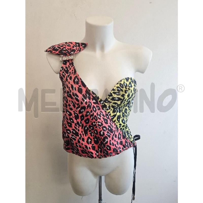 TOP CAVALLI CLASS ANIMALIER GOIA NERO FIBBIA STRASS | Mercatino dell'Usato Verona fiera 1