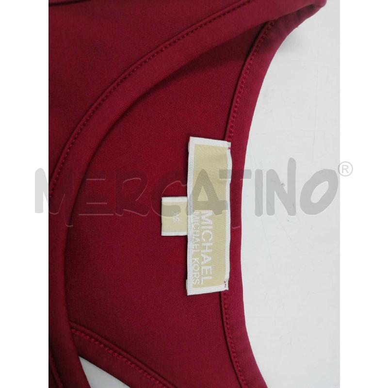 TOP D MICHAEL KORS BORDEAUX LOGO DIETRO | Mercatino dell'Usato Verona fiera 3