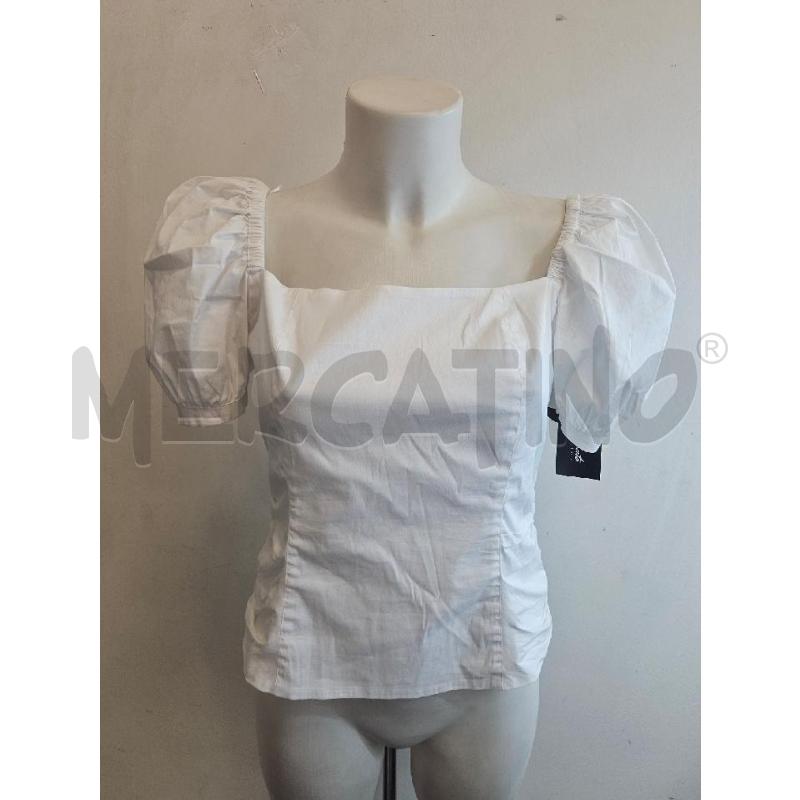 TOP PINKO BIANCO MAN A SBUFFO  | Mercatino dell'Usato Verona fiera 1