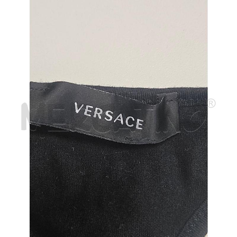 TOP  VERSACE CON GRECA E MEDUSA  NERO  | Mercatino dell'Usato Verona fiera 4