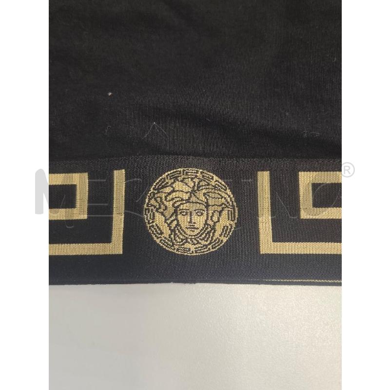 TOP  VERSACE CON GRECA E MEDUSA  NERO  | Mercatino dell'Usato Verona fiera 5