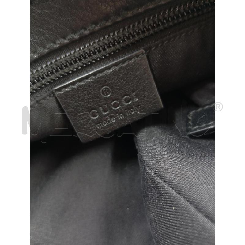 TRACOLLA GUCCI 145840 344 PELLE NERO | Mercatino dell'Usato Verona fiera 4