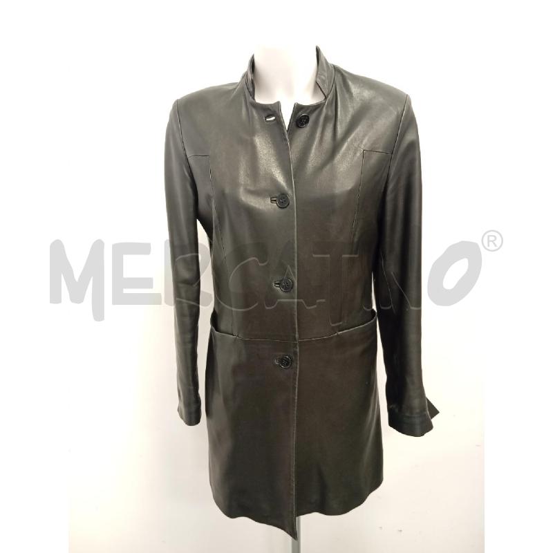 TRENCH DONNA BALLY PELLE NERO  | Mercatino dell'Usato Verona fiera 1