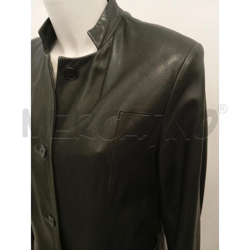 TRENCH DONNA BALLY PELLE NERO  | Mercatino dell'Usato Verona fiera 2