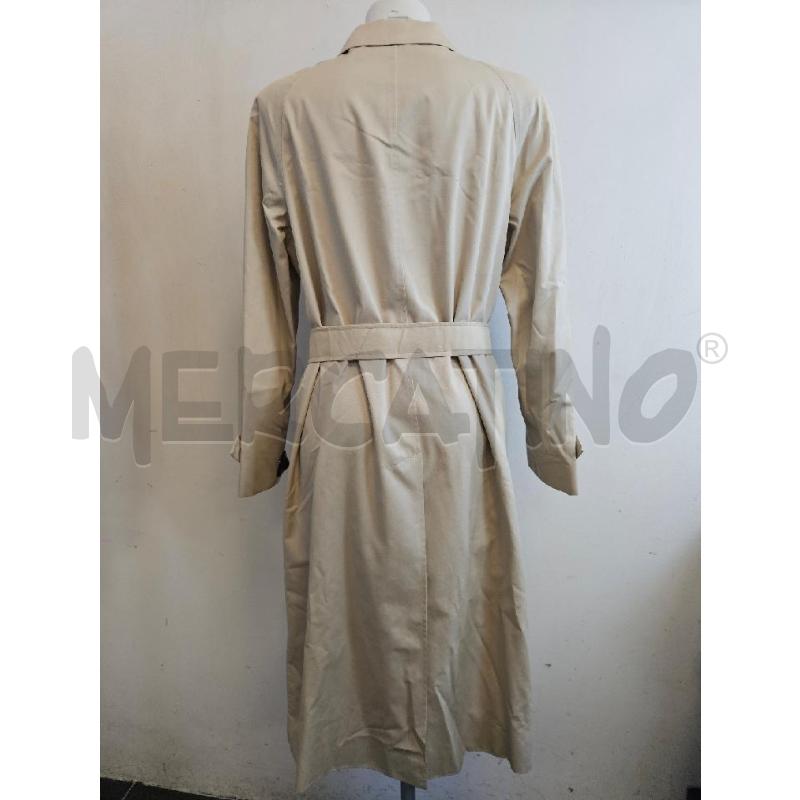 TRENCH UNISEX BURBERRY BEIGE LUNGO  | Mercatino dell'Usato Verona fiera 3