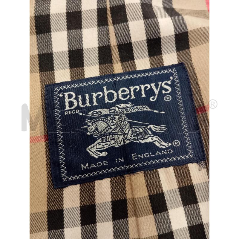 TRENCH U BURBERRYS BEIGE DOPPIOPETTO  | Mercatino dell'Usato Verona fiera 4