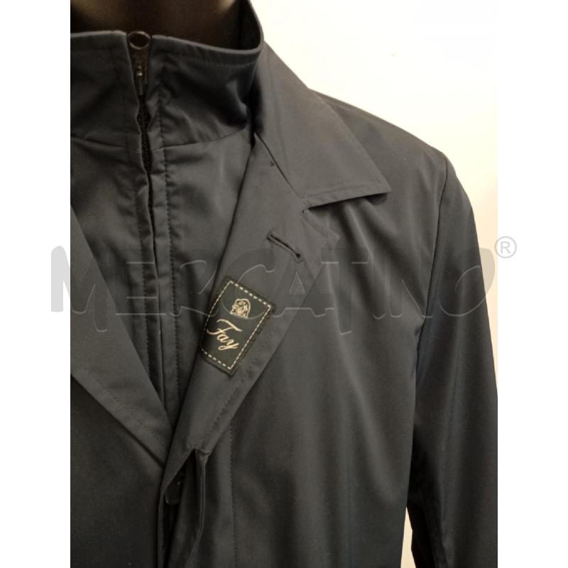 TRENCH U FAY BLU CON PETTORINA  | Mercatino dell'Usato Verona fiera 2