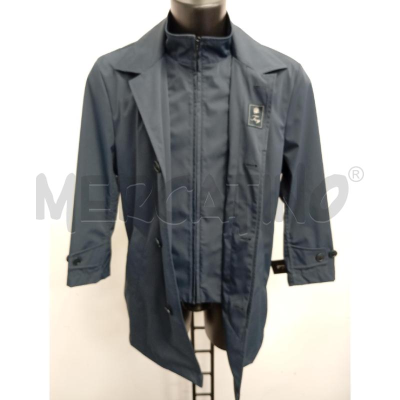 TRENCH U FAY BLU CON PETTORINA  | Mercatino dell'Usato Verona fiera 4