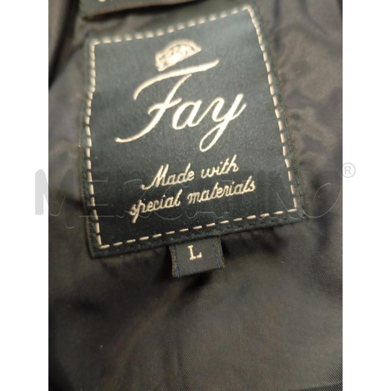 TRENCH U FAY BLU CON PETTORINA  | Mercatino dell'Usato Verona fiera 5