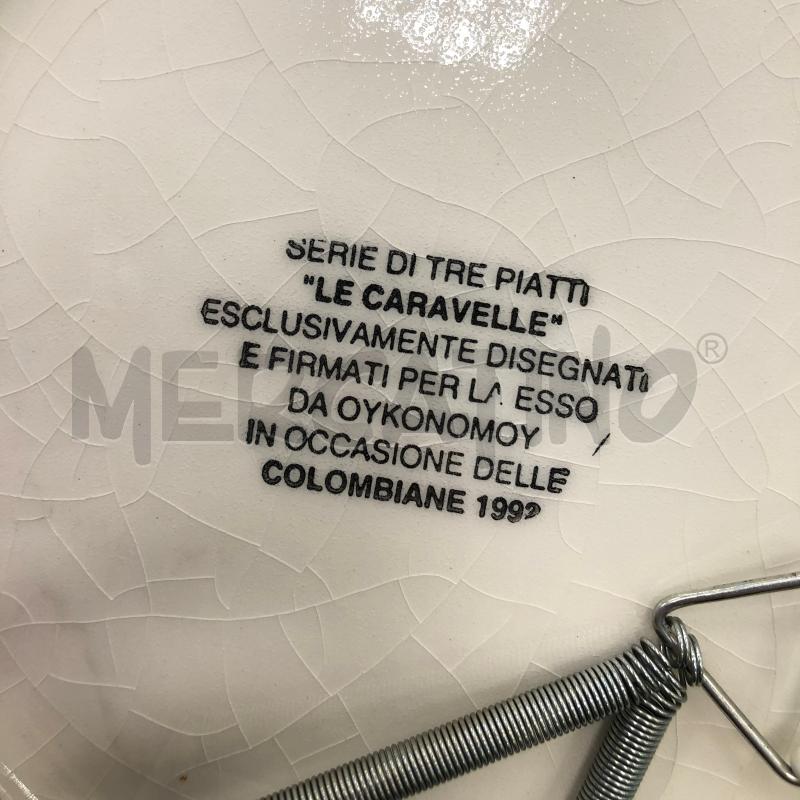 TRIS PIATTI ESSO OCCASIONE DELLE COLOMBIANE 1992 NINA PINTA SANTAMARIA | Mercatino dell'Usato Verona fiera 5