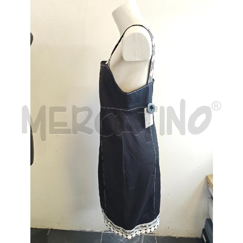 TUBINO DONNA ROCCOBAROCCO NERO SPALLINE BIA NERA | Mercatino dell'Usato Verona fiera 2