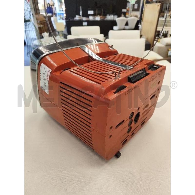 TV BRIONVEGA ARANCIO NON FUNZIONANTE  | Mercatino dell'Usato Verona fiera 4