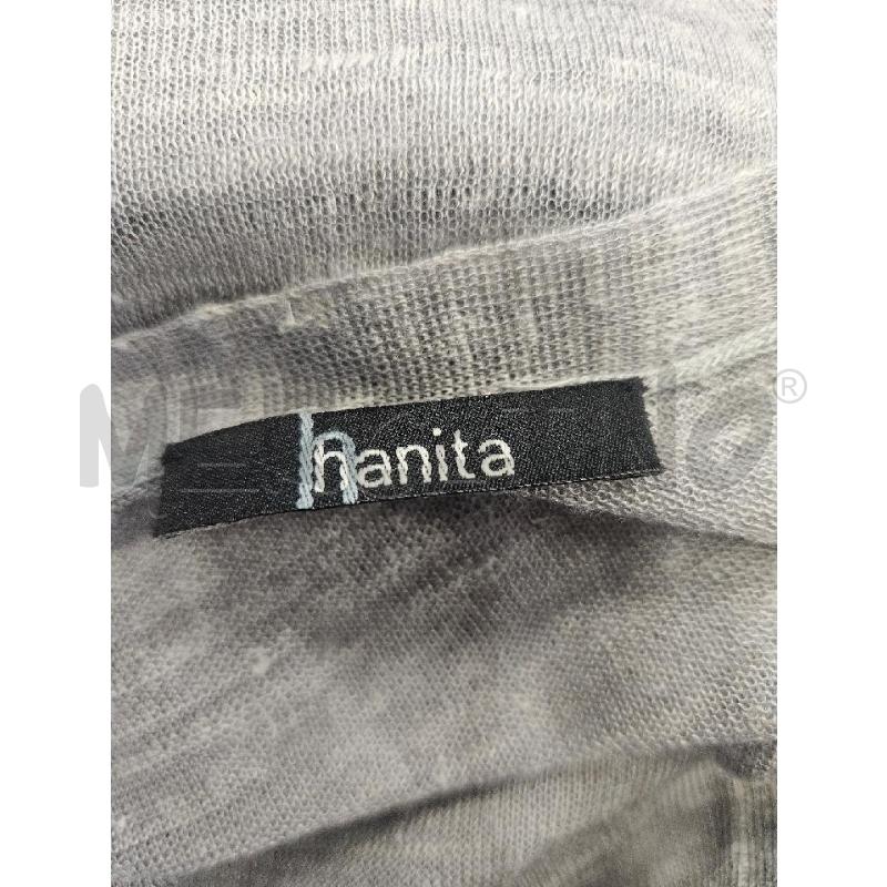 TWIN SET HANITA GRIGIO CANOTTA CON STRASS SPALLE  | Mercatino dell'Usato Verona fiera 4