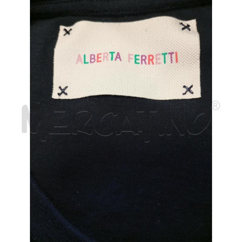 T SHIRT DONNA ALBERTA FERRETTI BLU SATURDAY | Mercatino dell'Usato Verona fiera 5