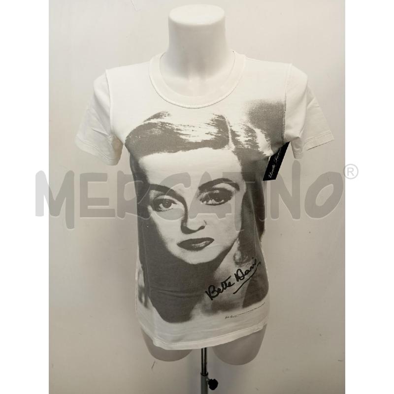T SHIRT DONNA D&G BIANCA NERA BETTA DAVIS | Mercatino dell'Usato Verona fiera 1