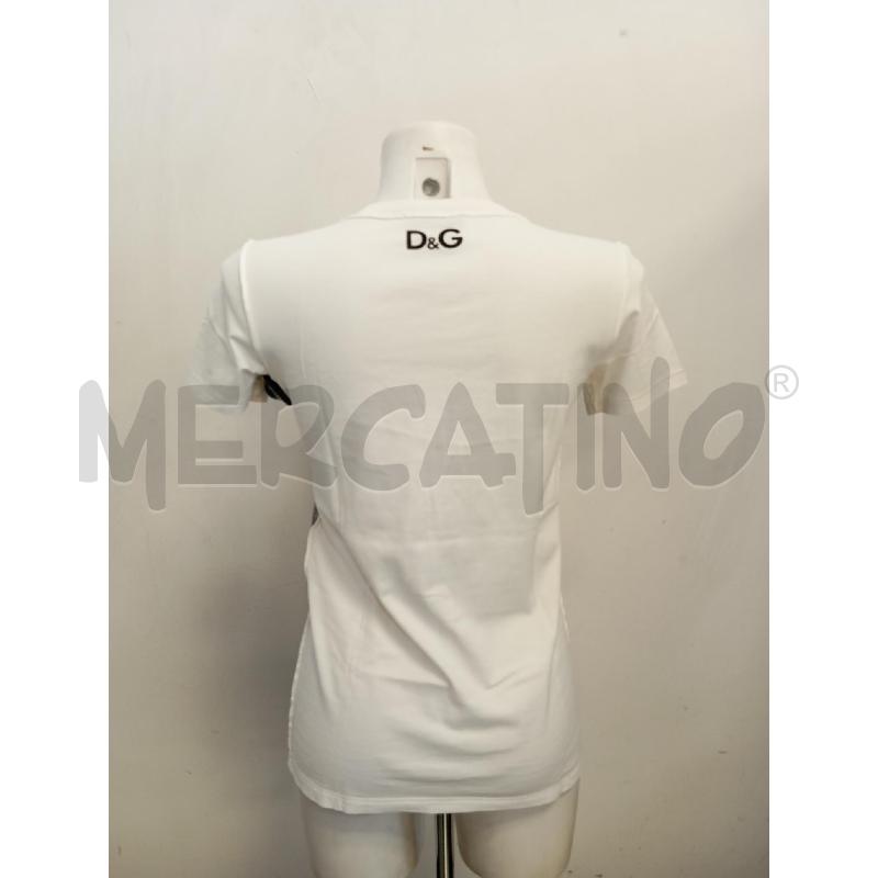 T SHIRT DONNA D&G BIANCA NERA BETTA DAVIS | Mercatino dell'Usato Verona fiera 3