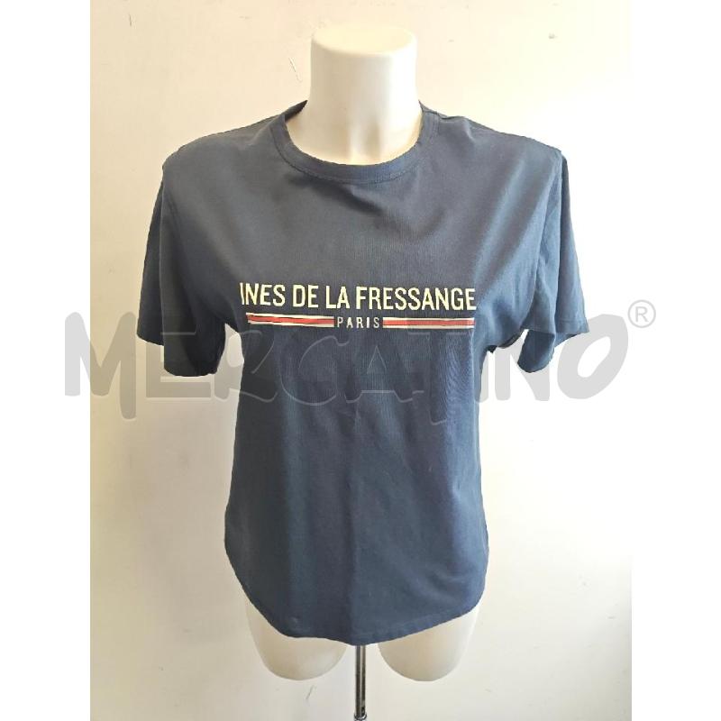T SHIRT DONNA INES DE LA FRESSANGE BLU | Mercatino dell'Usato Verona fiera 1