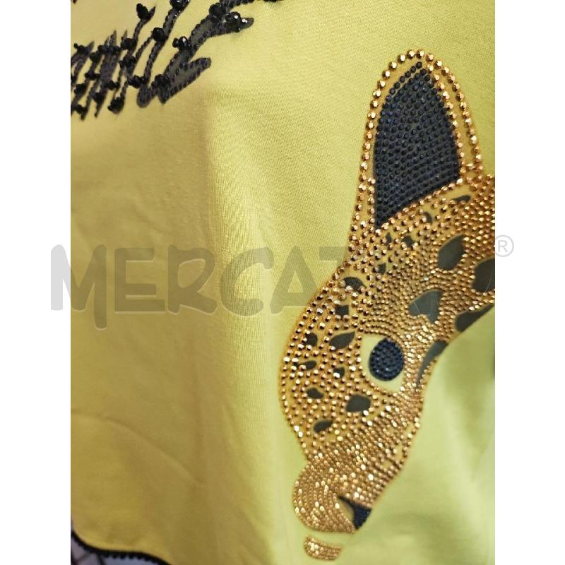 T SHIRT DONNA PINKO VERDE JUGLE STRASS | Mercatino dell'Usato Verona fiera 2