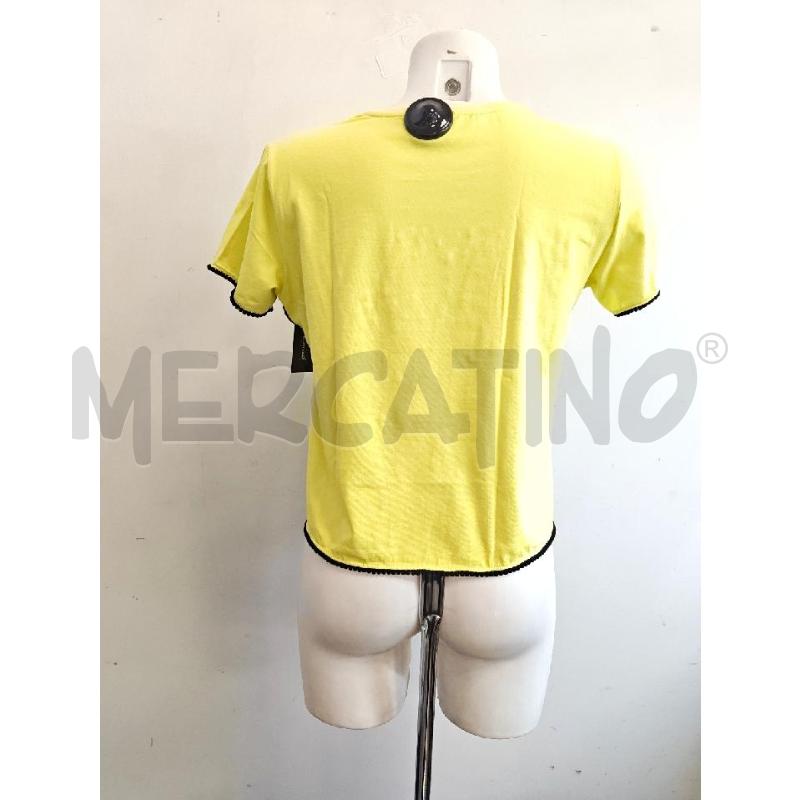 T SHIRT DONNA PINKO VERDE JUGLE STRASS | Mercatino dell'Usato Verona fiera 4