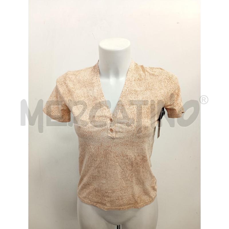 T SHIRT D BORBONESE BEIGE BOTT DAVANTI  | Mercatino dell'Usato Verona fiera 1