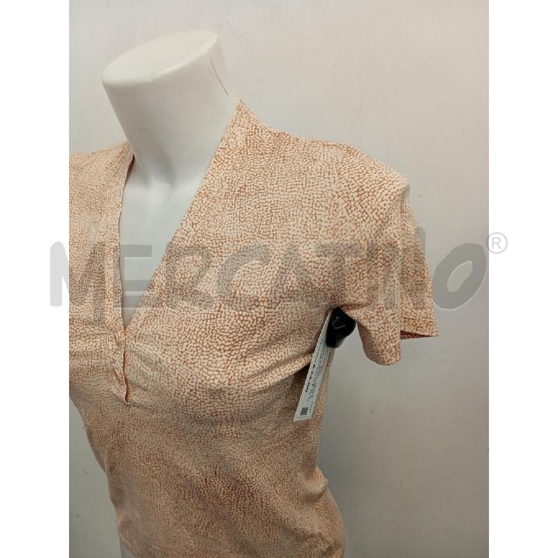 T SHIRT D BORBONESE BEIGE BOTT DAVANTI  | Mercatino dell'Usato Verona fiera 2