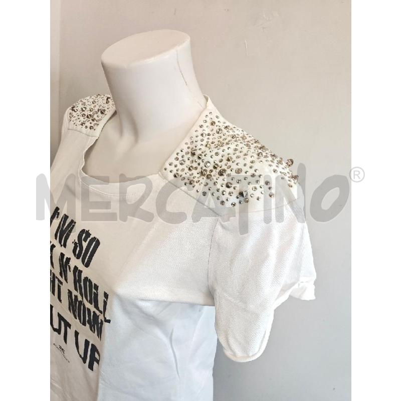 T SHIRT D ELISABETTA FRANCHI STRASS BORCHIE  | Mercatino dell'Usato Verona fiera 2