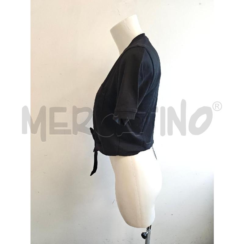 T SHIRT D FLAVIO CASTELLANI NERA DUE TASCHE  | Mercatino dell'Usato Verona fiera 2