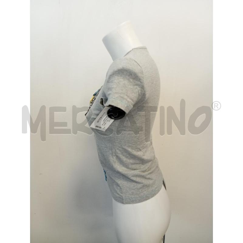 T SHIRT D MOSCHINO GRIGIA CHIA INSERTO FIORI * | Mercatino dell'Usato Verona fiera 3