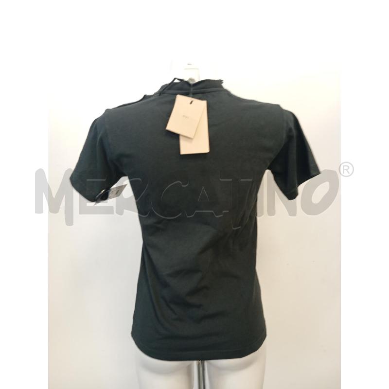 T SHIRT D N 21 NERA SCRITTA COLLEGE  | Mercatino dell'Usato Verona fiera 3