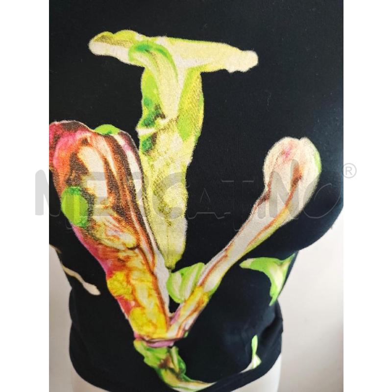 T SHIRT D VERSACE JEANS COUTURE NERA  VERDE  | Mercatino dell'Usato Verona fiera 4