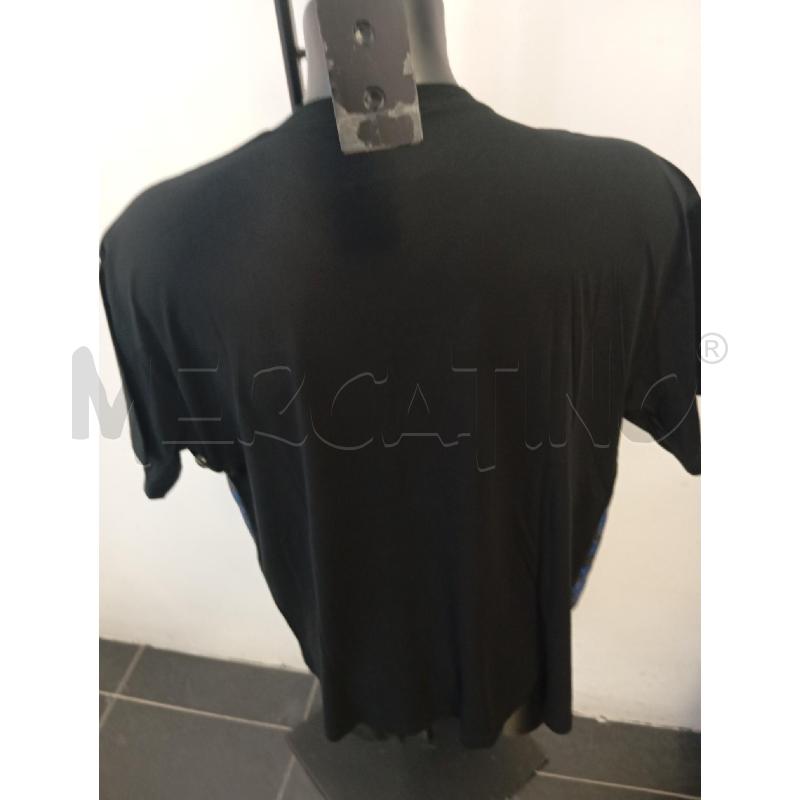 T SHIRT UOMO VERSACE JEANS COUTURE NERO BLU PAILLETTES | Mercatino dell'Usato Verona fiera 3