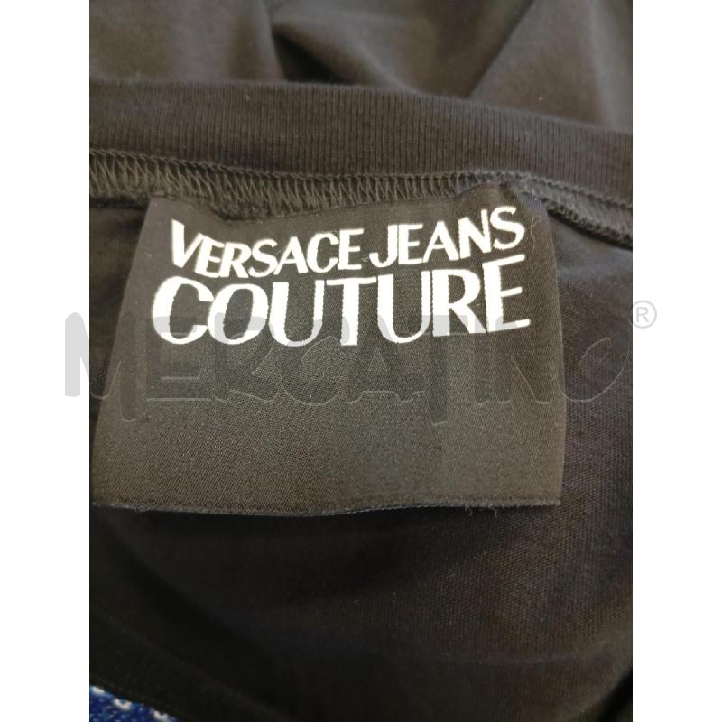 T SHIRT UOMO VERSACE JEANS COUTURE NERO BLU PAILLETTES | Mercatino dell'Usato Verona fiera 4
