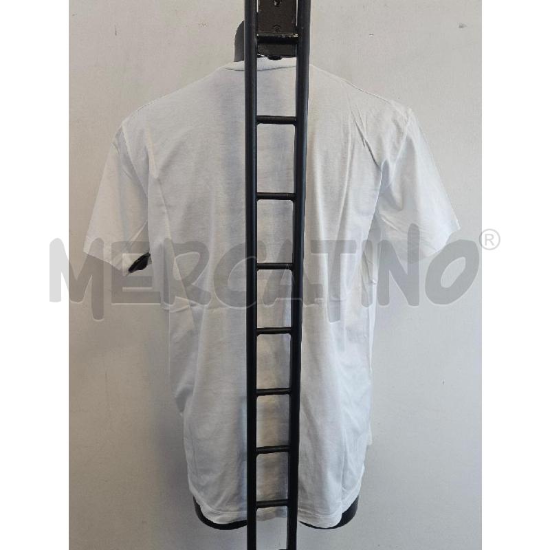 T SHIRT U DSQUARED BIANCA SCRITTA ROSSA GIALLA  | Mercatino dell'Usato Verona fiera 3