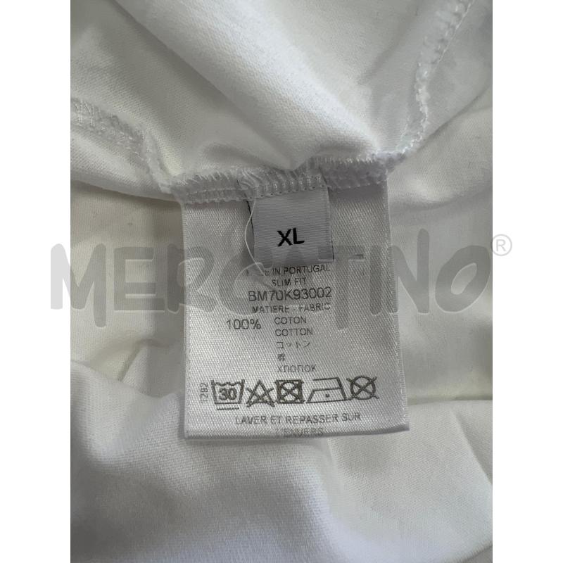 T SHIRT U GIVENCHY BIANCA  SCRITTA NERA  | Mercatino dell'Usato Verona fiera 5