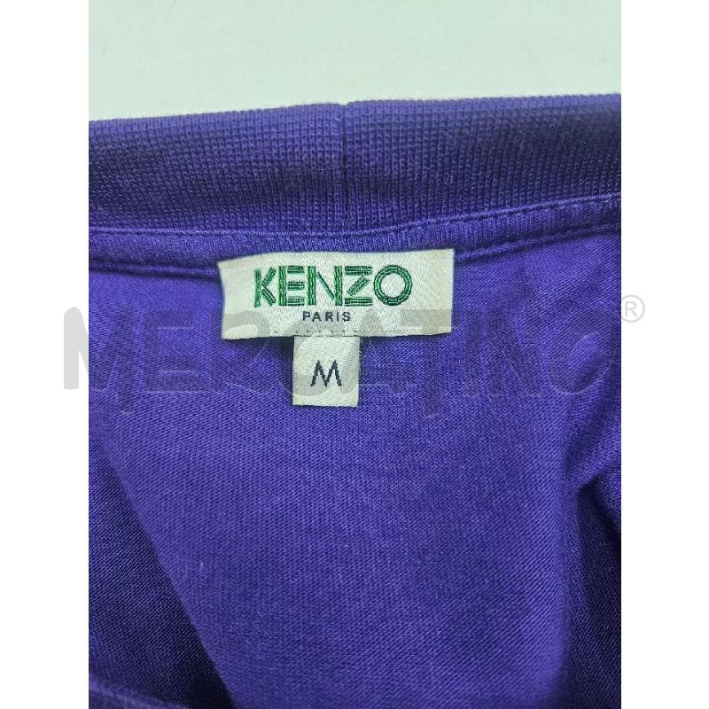T SHIRT U KENZO VIOLA STAMPA BIA VERDE  | Mercatino dell'Usato Verona fiera 4