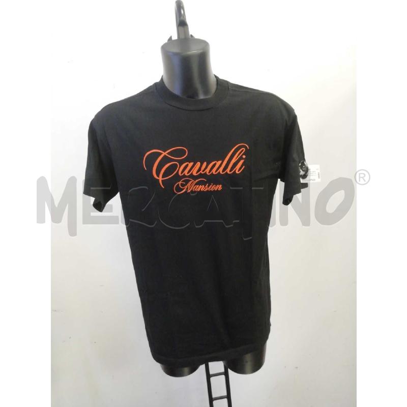 T SHIRT U ROBERTO CAVALLI SCRITTA ARANCIO  | Mercatino dell'Usato Verona fiera 1