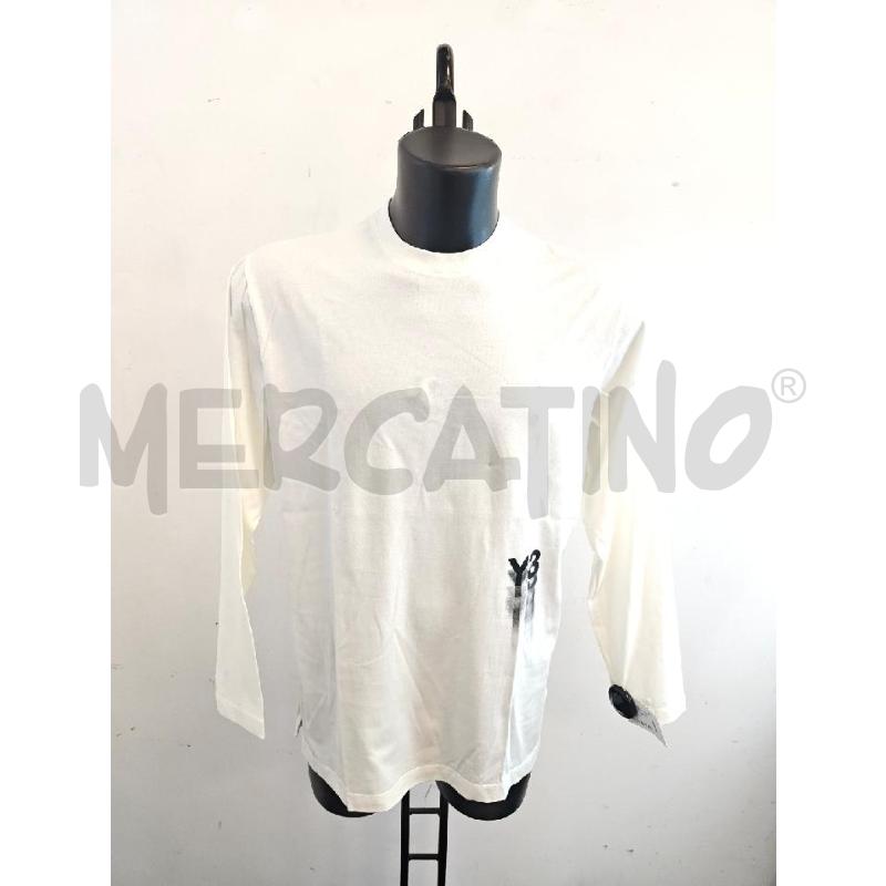 T SHIRT U Y-3 BIANCA NERA  | Mercatino dell'Usato Verona fiera 1