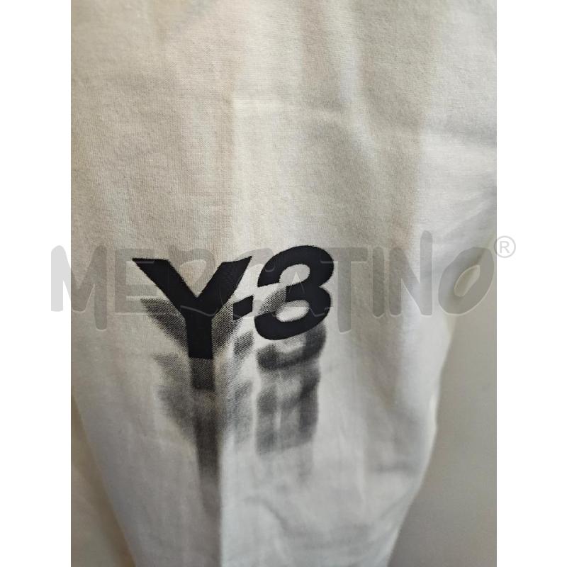 T SHIRT U Y-3 BIANCA NERA  | Mercatino dell'Usato Verona fiera 2