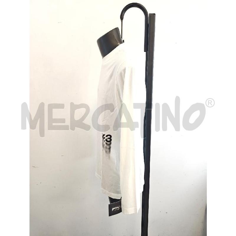 T SHIRT U Y-3 BIANCA NERA  | Mercatino dell'Usato Verona fiera 3