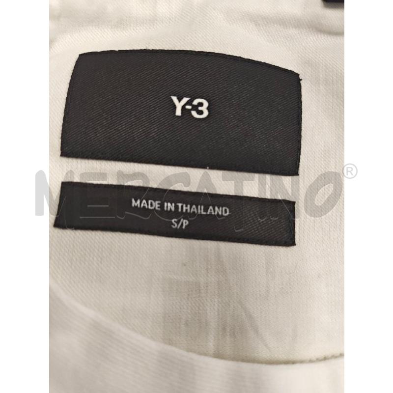 T SHIRT U Y-3 BIANCA NERA  | Mercatino dell'Usato Verona fiera 5