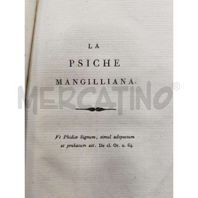 V. MONTI UGO BASSVILLE - LA PSICHE MANGILLIANA | Mercatino dell'Usato Verona fiera 4