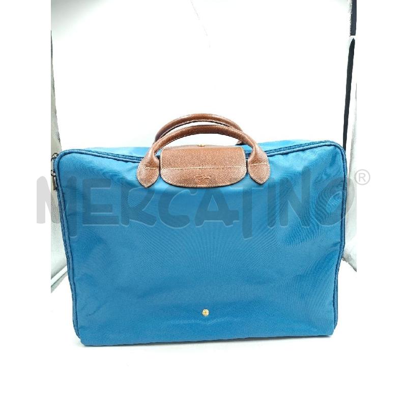 VALIGIA LONGCHAMP AZZURRA NYLON A CASSETTO  | Mercatino dell'Usato Verona fiera 2