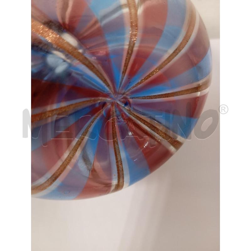VASETTO MURANO RAGGI ROSSO BLU | Mercatino dell'Usato Verona fiera 3