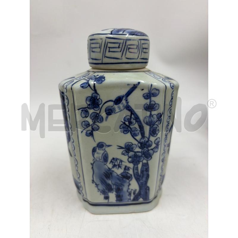 VASO BOTTIGLIETTA ORIENTALE CER BIA BLU | Mercatino dell'Usato Verona fiera 2