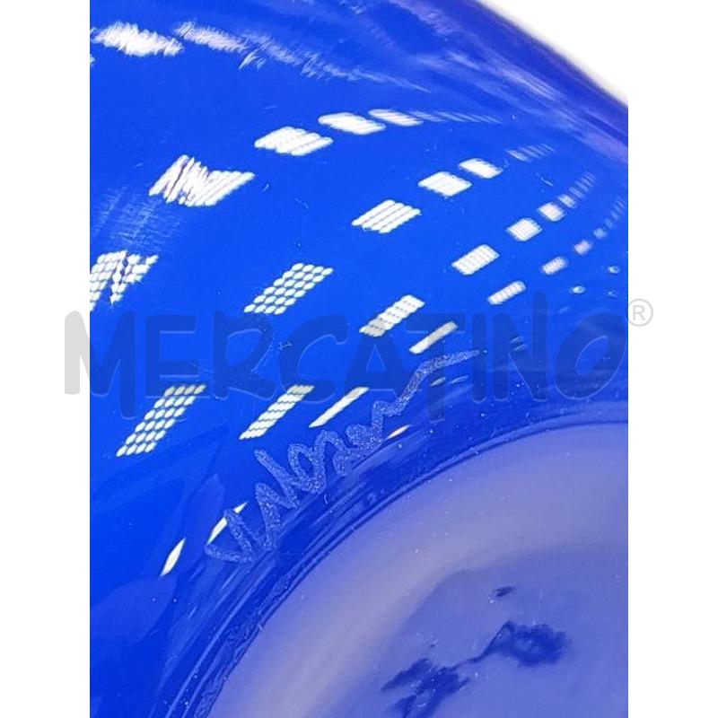 VASO NASON BLU OPALINO 25.5 CM INCAMICIATO | Mercatino dell'Usato Verona fiera 3